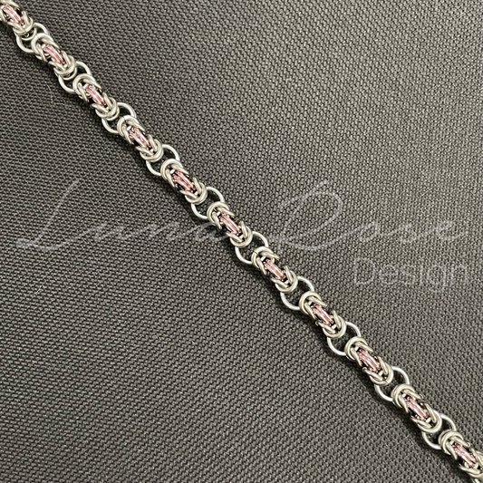 Byzantine Charm Stainless Steel Bracelet