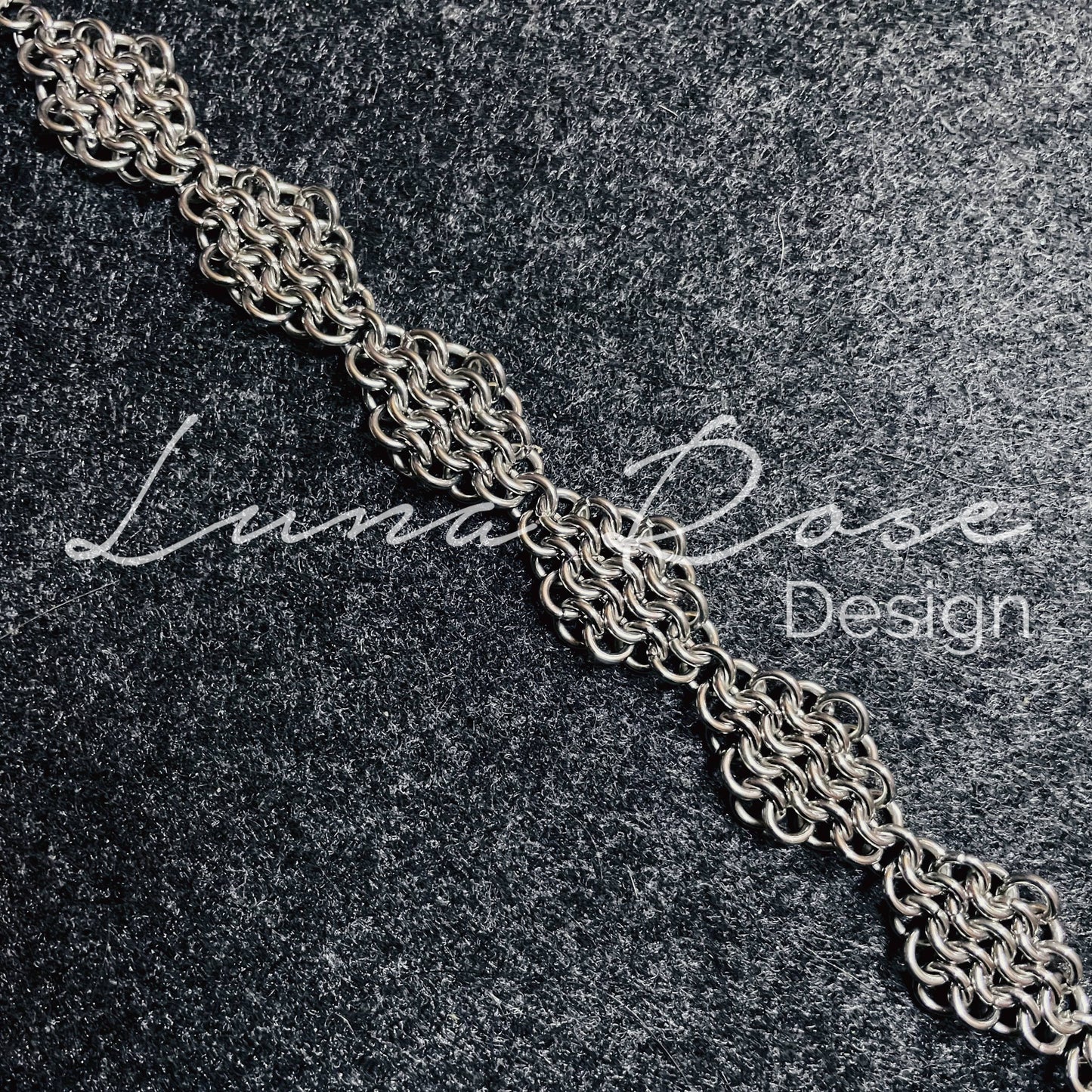 European Diamonds Stainless Steel Bracelet